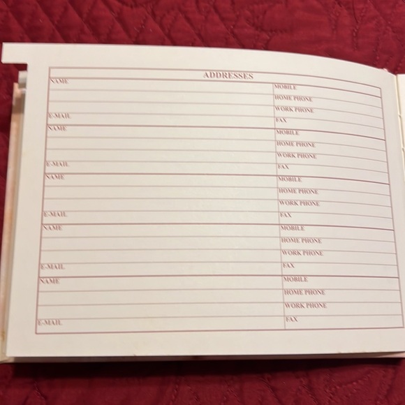 Address Book New - Picture 3 of 6